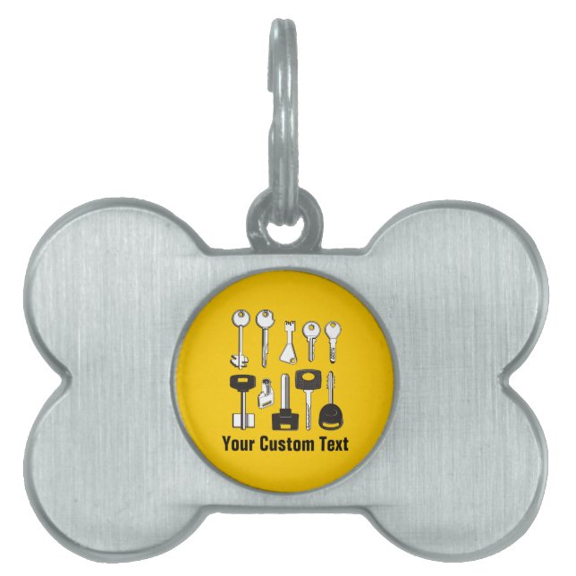 Set of Keys Pet ID Tag (Front)