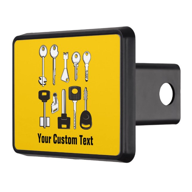 Set of Keys Trailer Hitch Cover (Left)