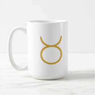 Set Of Taurus Zodiac Sign Coffee Mug