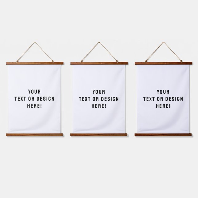 Set of Three Custom Hanging Tapestries (Triple)