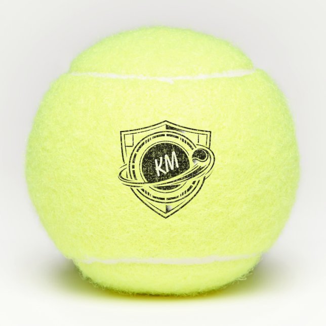 Set Of Three Personalized Penn Tennis Balls (Front)