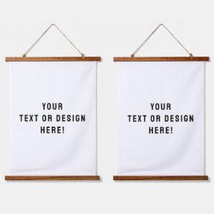 Set of Two Custom Hanging Tapestries