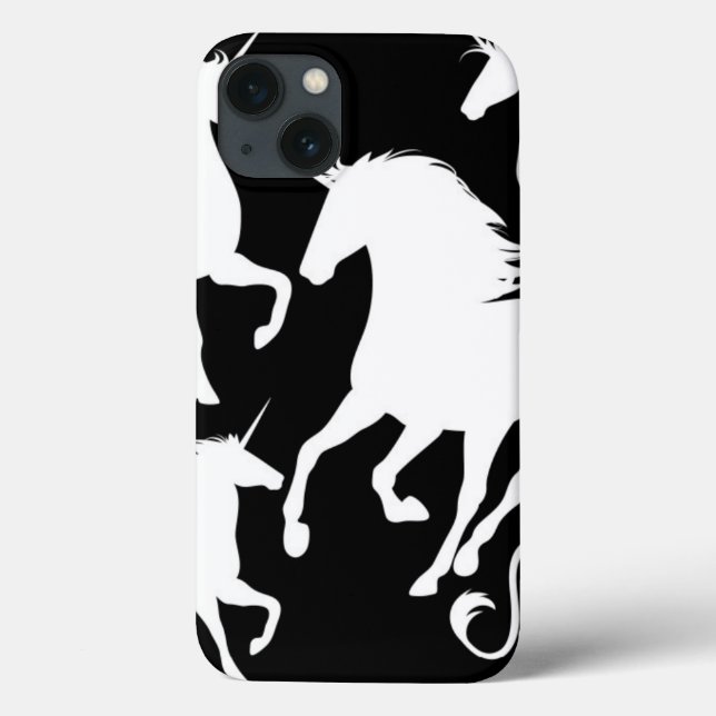 set of unicorns Case-Mate iPhone case (Back)