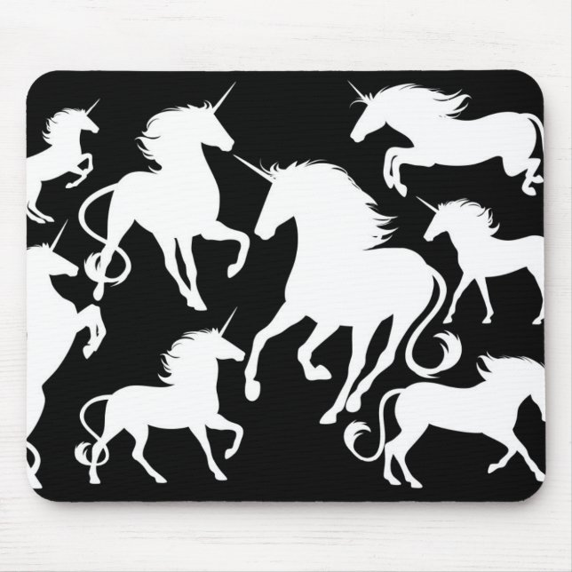 set of unicorns mouse pad (Front)