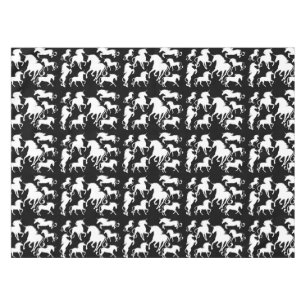 set of unicorns tablecloth