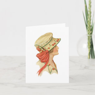 Set of Vintage Millinery Notecards [1B]