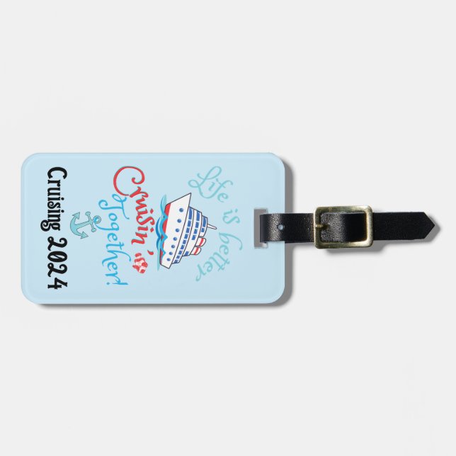 Set Sail Cruise  Luggage Tag (Front Horizontal)