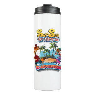 Set Sail for a Funny Tale adventure island  Thermal Tumbler