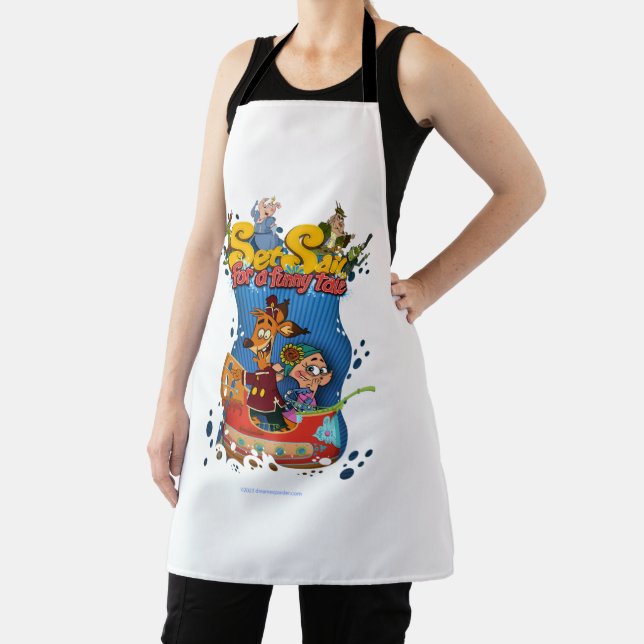 Set Sail For a Funny Tale Aprons (Insitu)