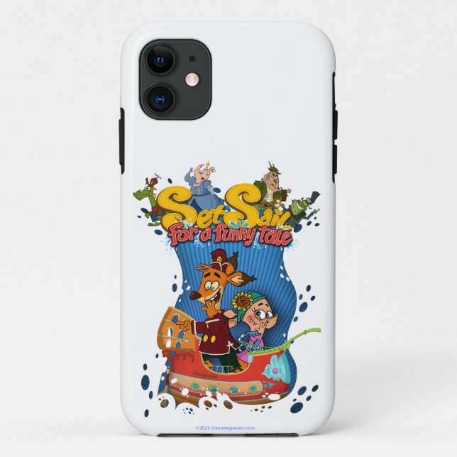 Set Sail for a Funny Tale Case-Mate iPhone Case (Back)