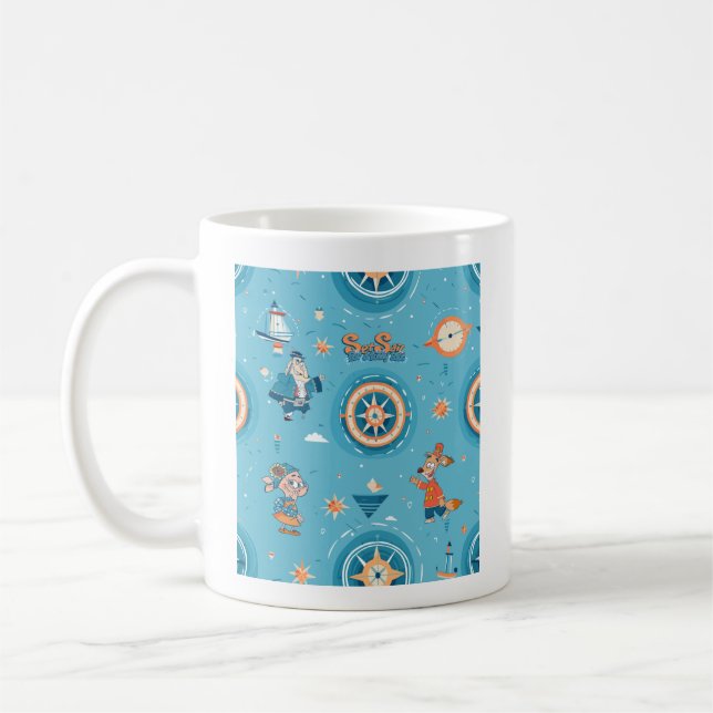 Set Sail for a Funny Tale wrap Coffee Mug (Left)
