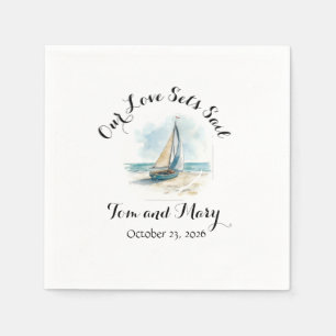 Set Sail Gift Napkin