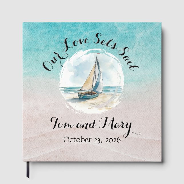 Set Sail Guest Book  (Front)