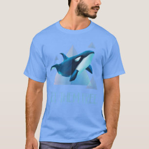 Set Them Free Orca Whale Animal Rights 5379  T-Shirt