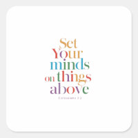 Set Your Mind With Heavenly Focus: Colossians 3:2