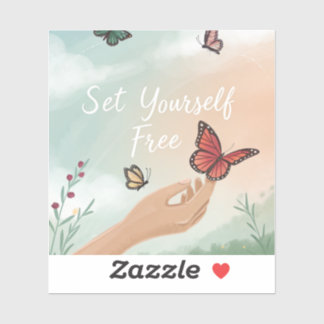 “Set Yourself Free – Butterfly Release Art”