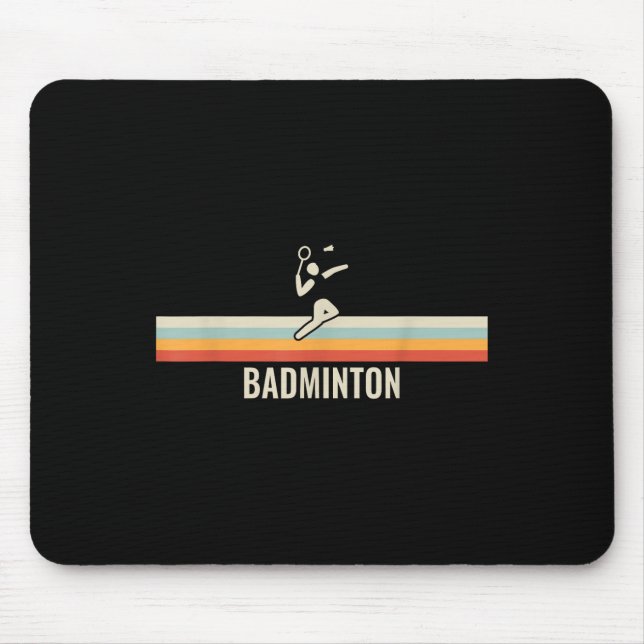 Setback Game Shuttle Sport Badminton Racket For Me Mouse Pad (Front)