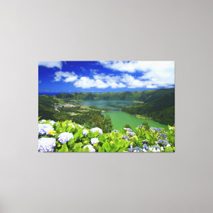 Sete Cidades, Azores Canvas Print
