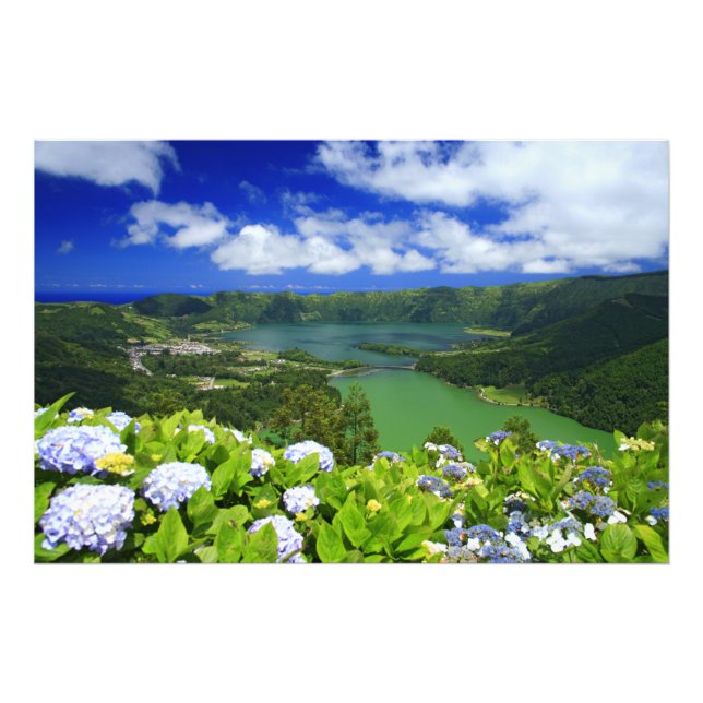 Sete Cidades, Azores Photo Print (Front)