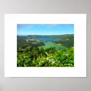 Sete Cidades Azores Poster