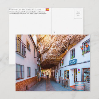 Setenil De Las Bodegas, carte postale de voyage en