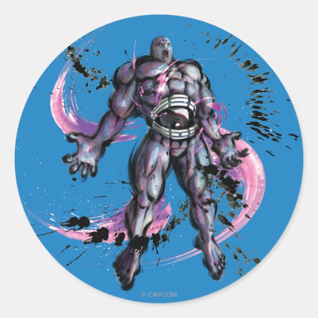 Seth Power Classic Round Sticker (Front)