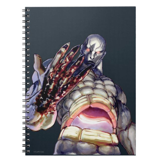 Seth With Blood on Hand Notebook (Front)