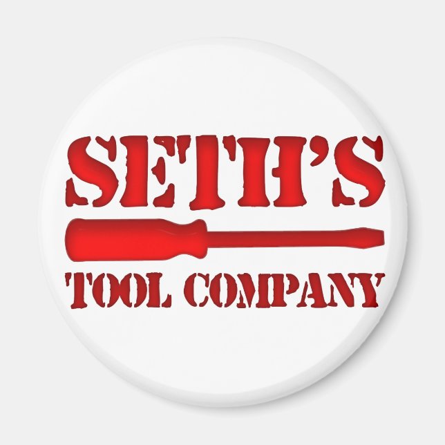 Seth's Tool Company Magnet (Front)