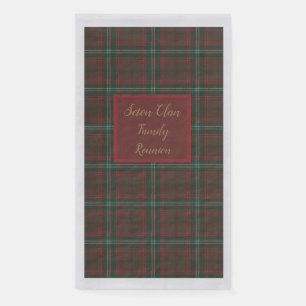 Seton Scottish Clan Tartan Napkin