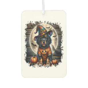 Setter Dog Halloween Square Air Freshener