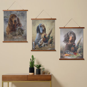 Setters Art Hanging Tapestry