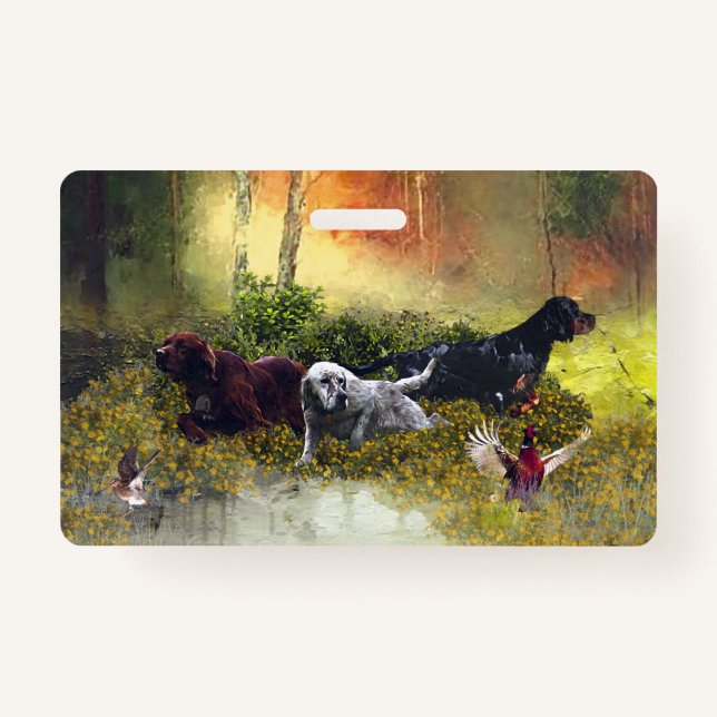 Setters Family    Badge (Front)