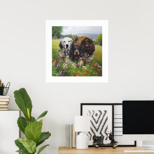 Setters Family  Poster