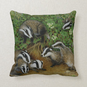 Setting Out Throw Pillow