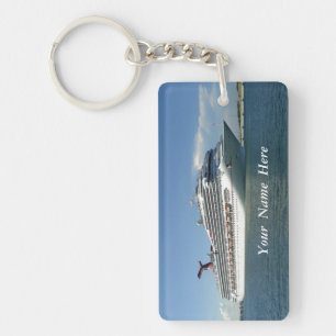 Setting Sail Custom Keychain
