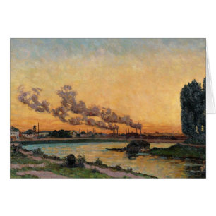 Setting Sun at Ivry, c.1872-73