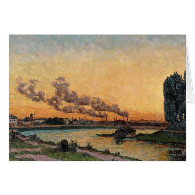 Setting Sun at Ivry, c.1872-73 (Front Horizontal)