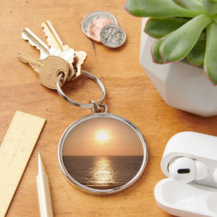 Setting Sun Keychain