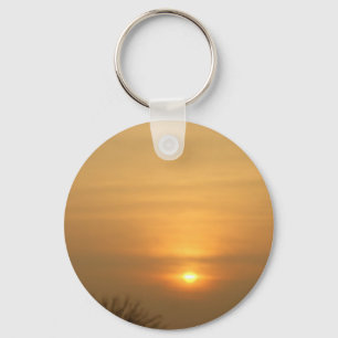 Setting Sun Keychain