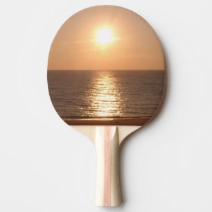 Setting Sun Ping Pong Paddle