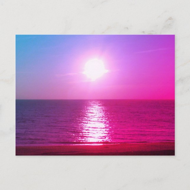Setting Sun Postcard (Front)