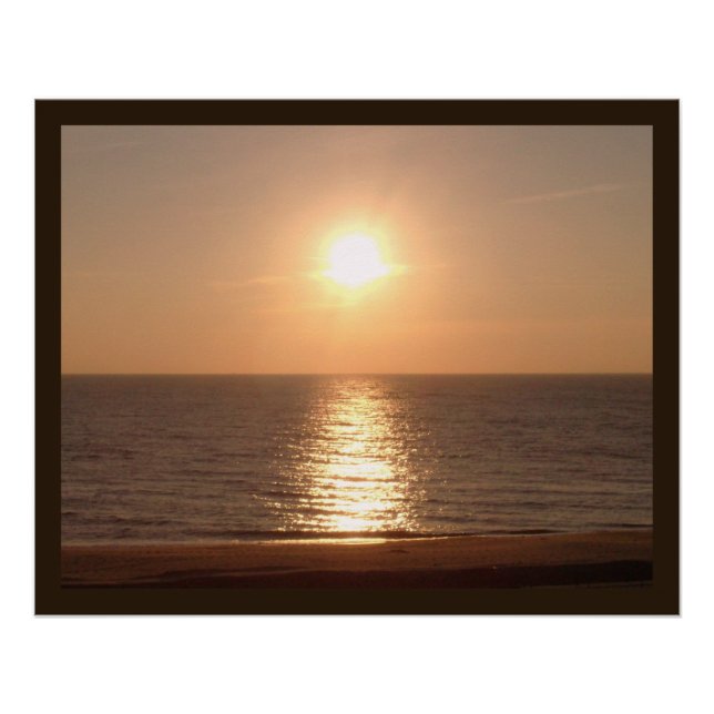 Setting Sun Poster (Front)