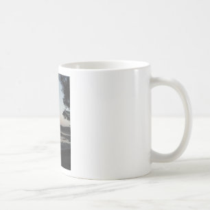 Setting Sun, Rising Moon  over  Lake Arrowhead Coffee Mug