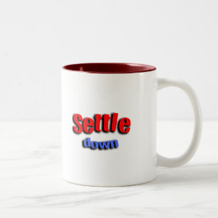 Settle Down Two-Tone Coffee Mug