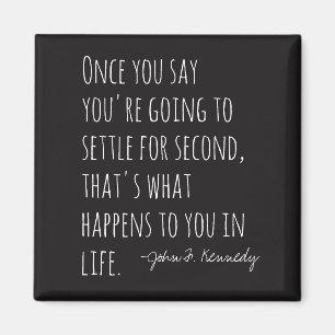 Settling for Second Magnet