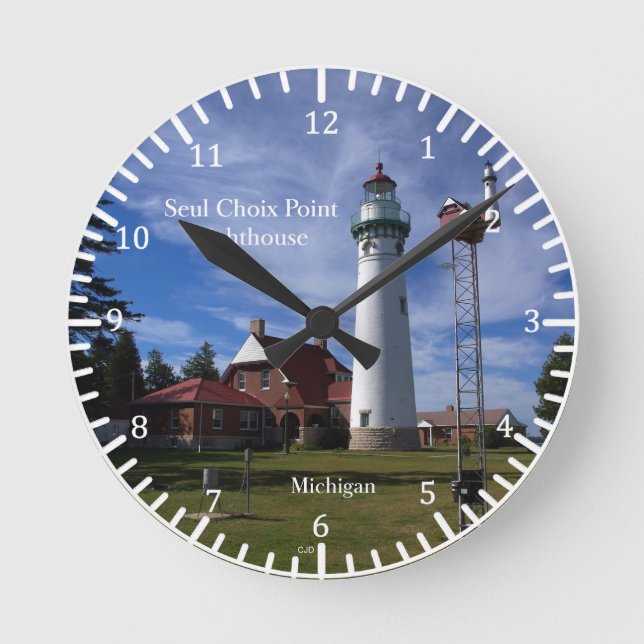 Seul Choix Point Lighthouse clock (Front)