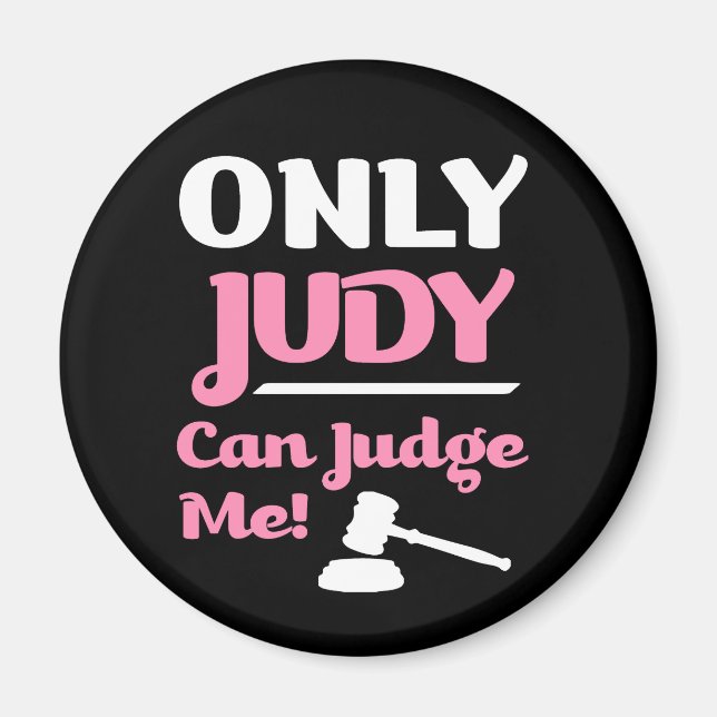 Seul Judy peut me juger aimant drôle (Devant)