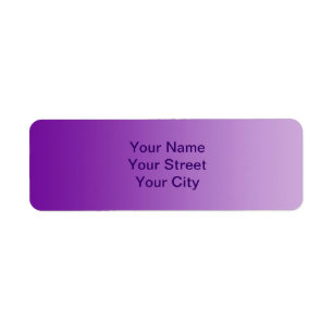 SEULEMENT dégradés de COULEUR - violet