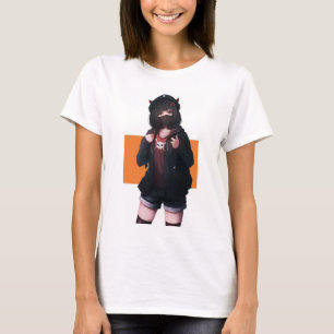 Seulement pour vraiment beauté fille T-shirt