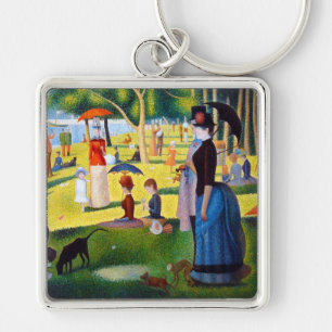 Seurat: A Sunday at La Grande Jatte Keychain